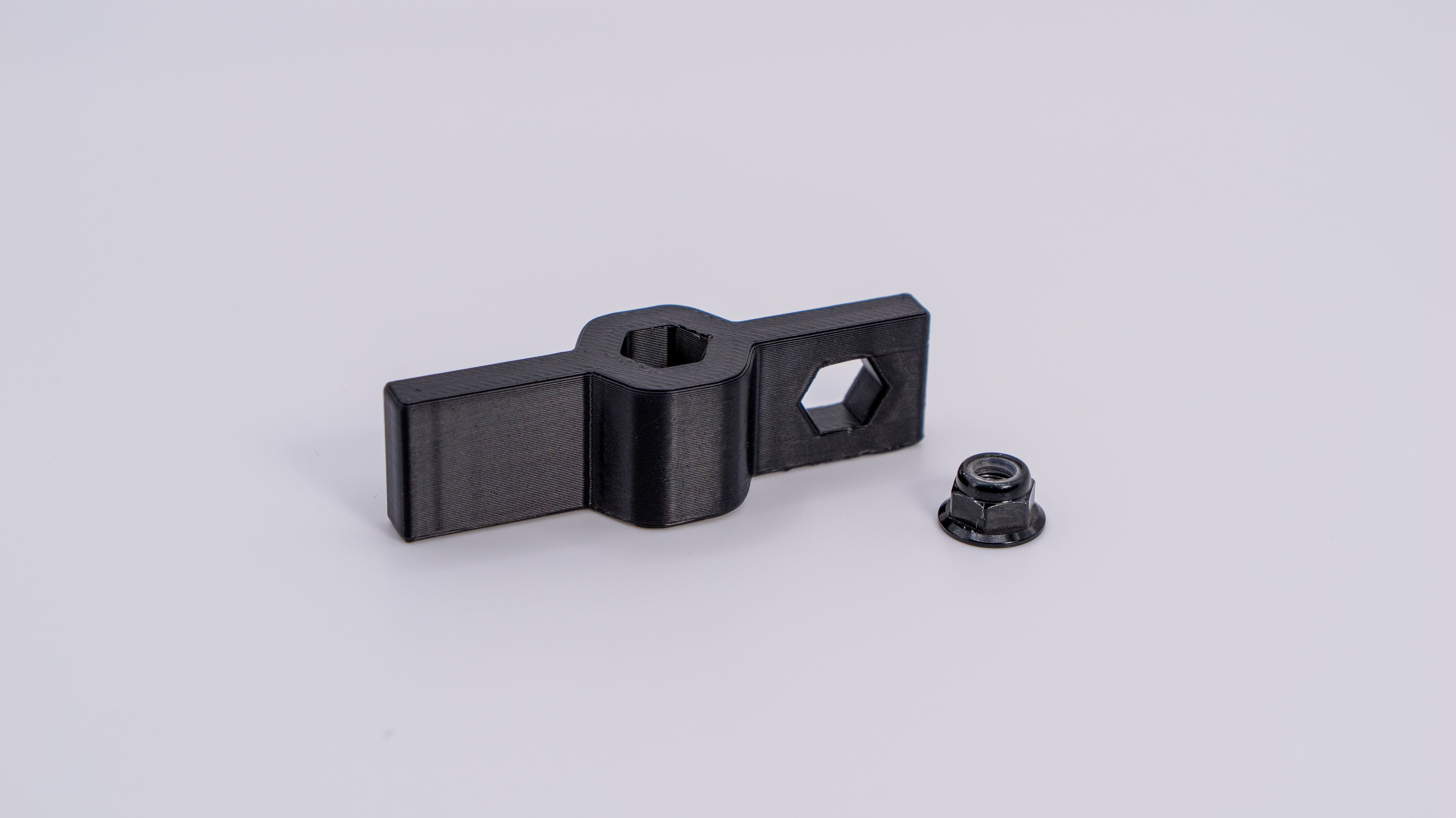FPV Prop Removal Tool – Compact 3D Printed PETG Wrench with Spare M5 Nut Storage